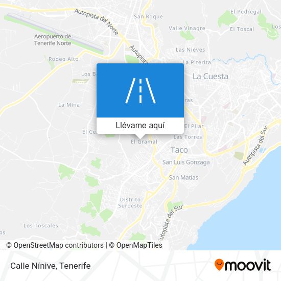 Mapa Calle Nínive