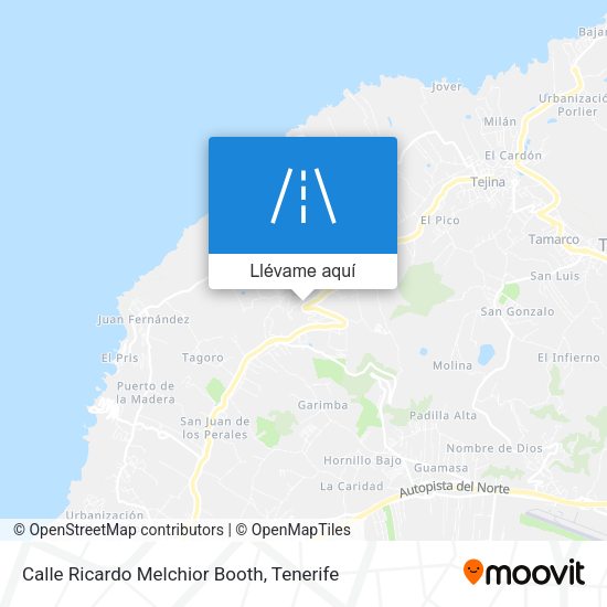 Mapa Calle Ricardo Melchior Booth