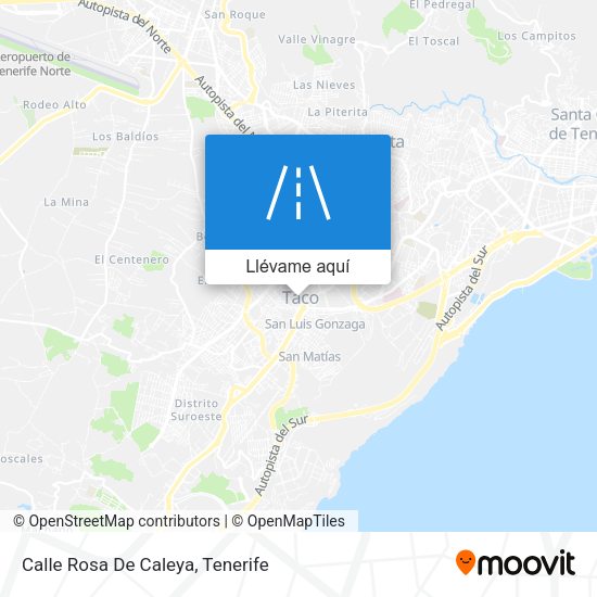 Mapa Calle Rosa De Caleya