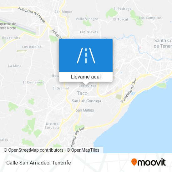 Mapa Calle San Amadeo