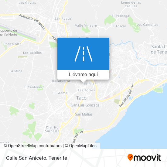 Mapa Calle San Aniceto
