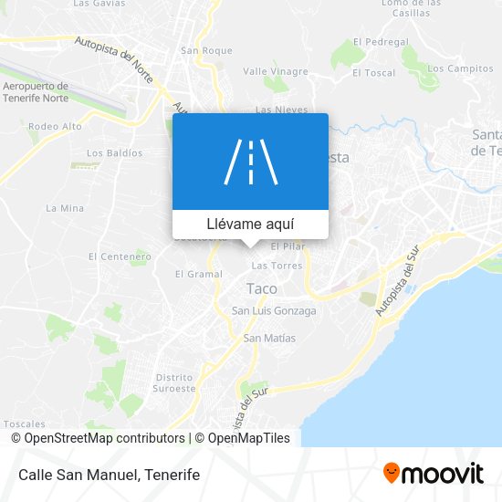 Mapa Calle San Manuel