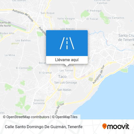 Mapa Calle Santo Domingo De Guzmán