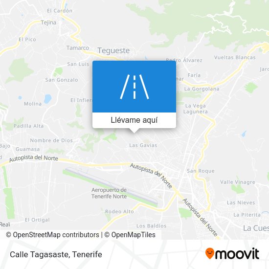 Mapa Calle Tagasaste