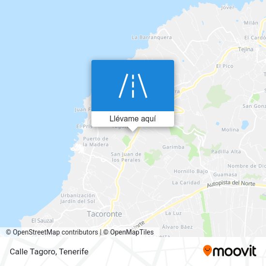 Mapa Calle Tagoro