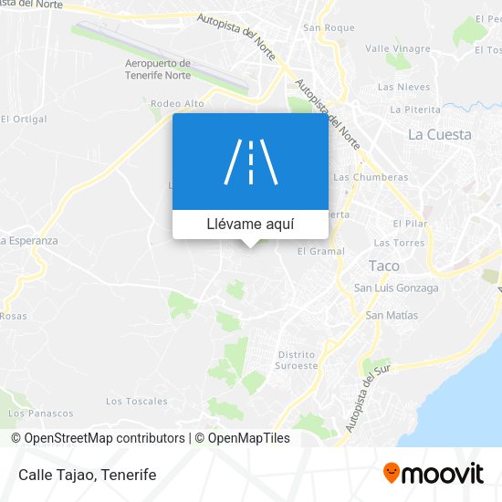 Mapa Calle Tajao