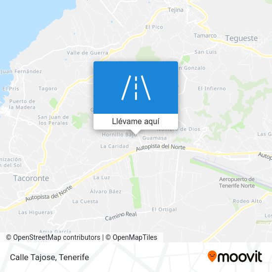 Mapa Calle Tajose