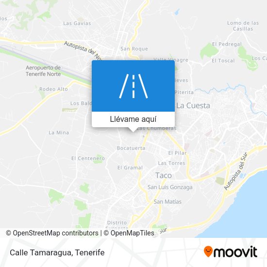 Mapa Calle Tamaragua