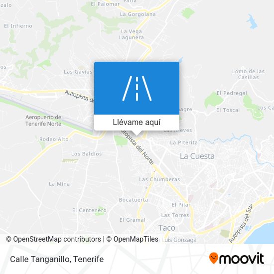 Mapa Calle Tanganillo