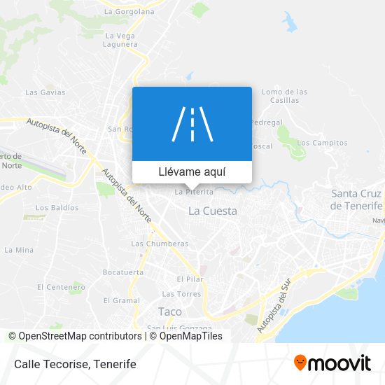 Mapa Calle Tecorise