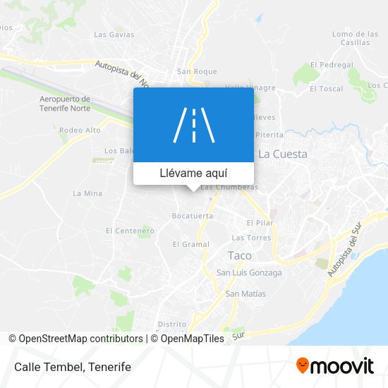 Mapa Calle Tembel
