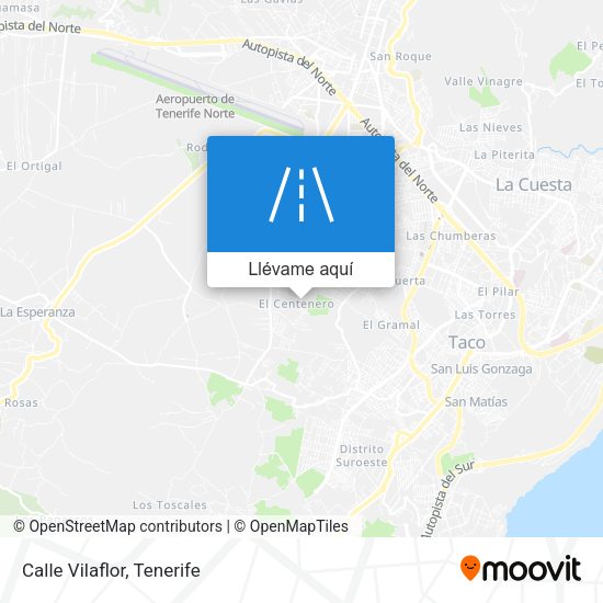 Mapa Calle Vilaflor