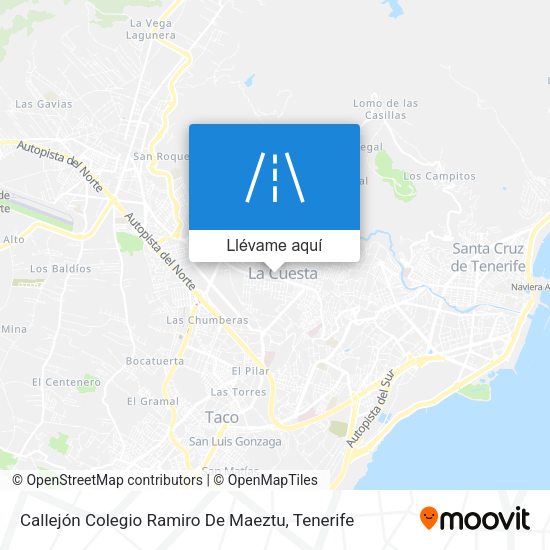 Mapa Callejón Colegio Ramiro De Maeztu