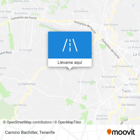 Mapa Camino Bachiller