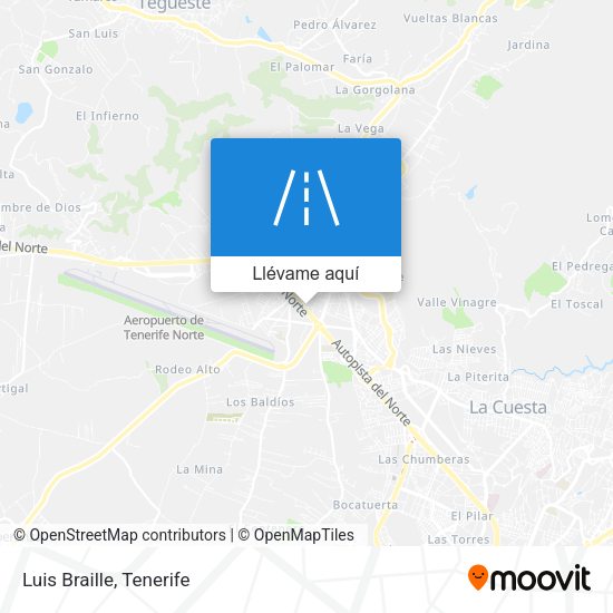 Mapa Luis Braille