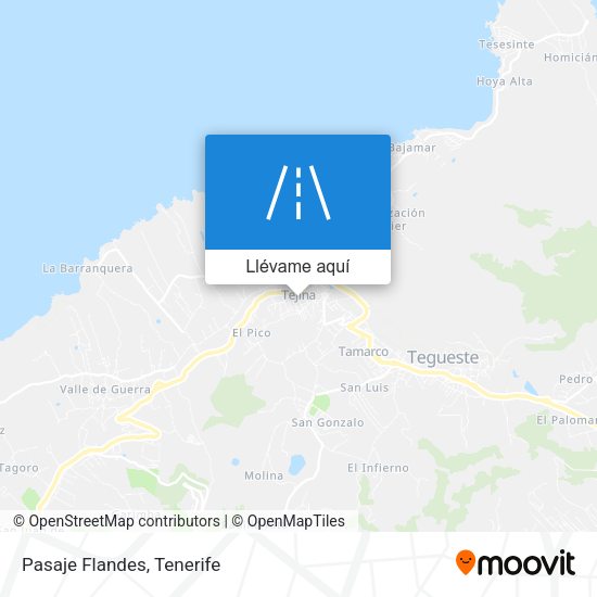 Mapa Pasaje Flandes