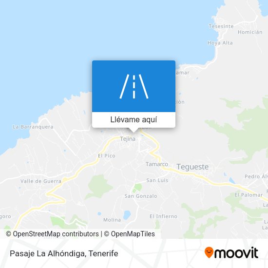 Mapa Pasaje La Alhóndiga