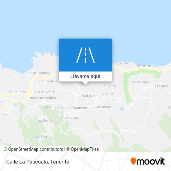 Mapa Calle La Pascuala