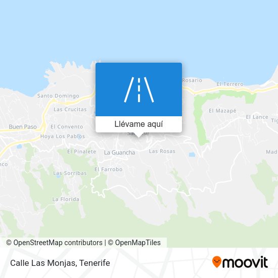 Mapa Calle Las Monjas