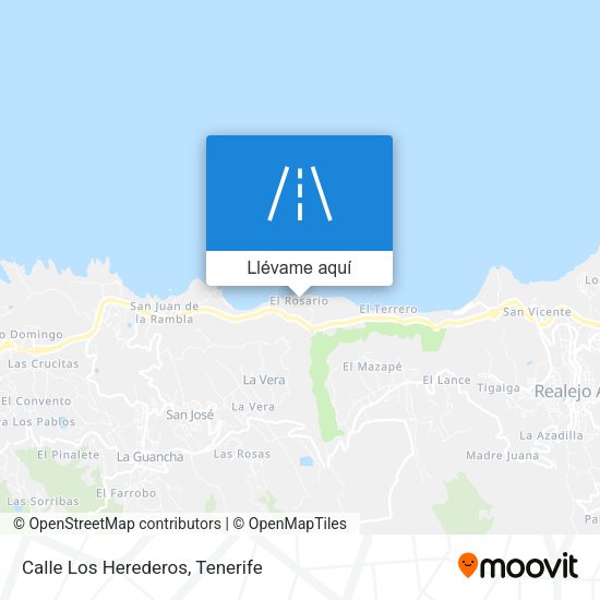 Mapa Calle Los Herederos