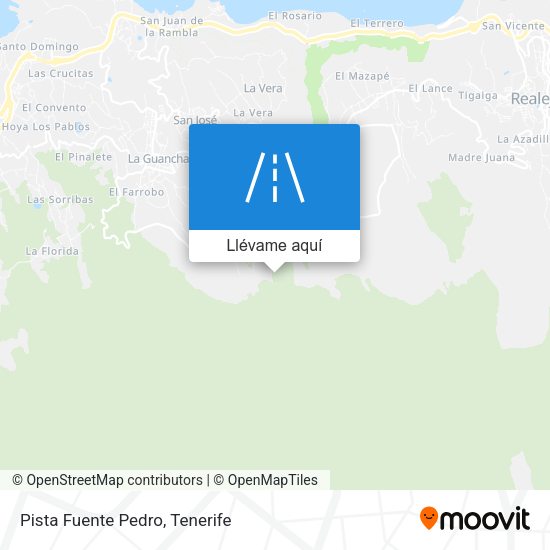 Mapa Pista Fuente Pedro