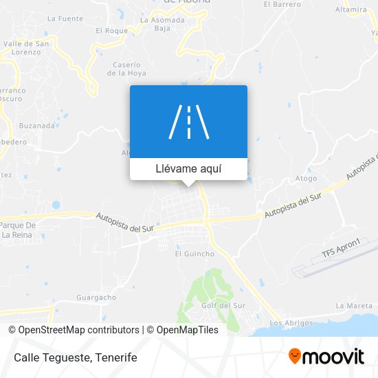 Mapa Calle Tegueste