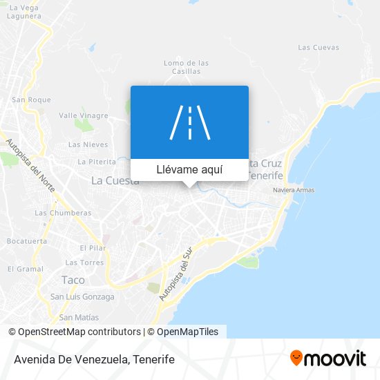 Mapa Avenida De Venezuela