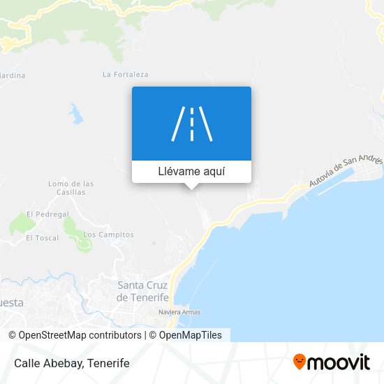 Mapa Calle Abebay