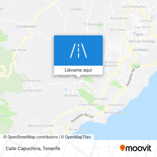 Mapa Calle Capuchina