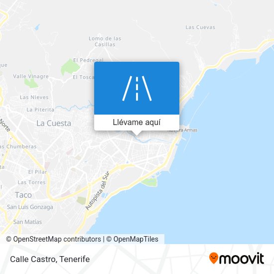 Mapa Calle Castro