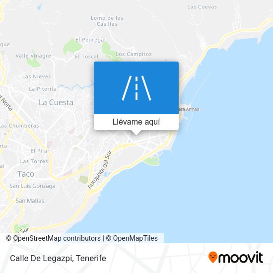 Mapa Calle De Legazpi