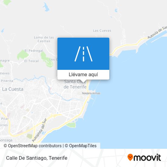Mapa Calle De Santiago