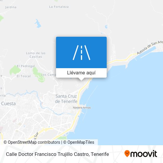 Mapa Calle Doctor Francisco Trujillo Castro