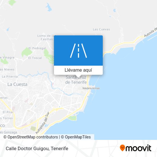 Mapa Calle Doctor Guigou