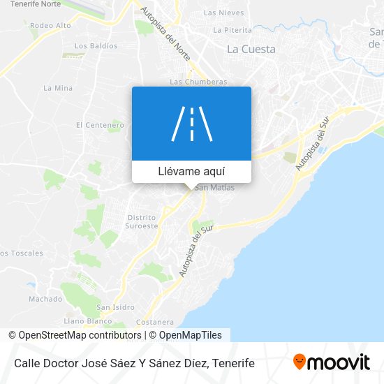 Mapa Calle Doctor José Sáez Y Sánez Díez