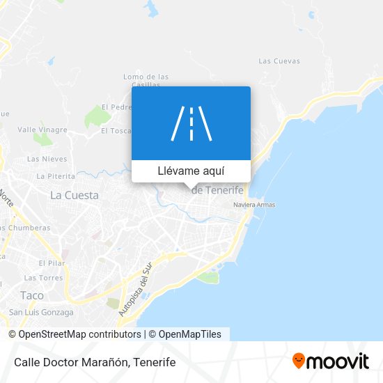 Mapa Calle Doctor Marañón