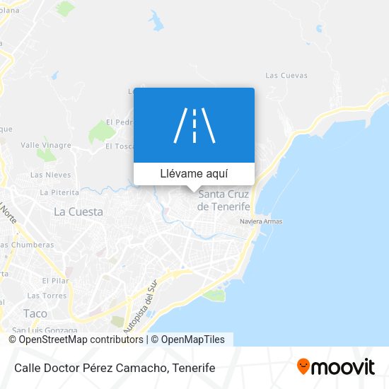 Mapa Calle Doctor Pérez Camacho