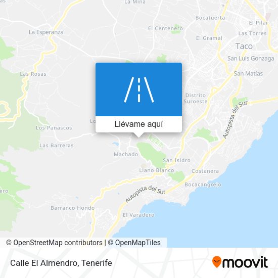 Mapa Calle El Almendro