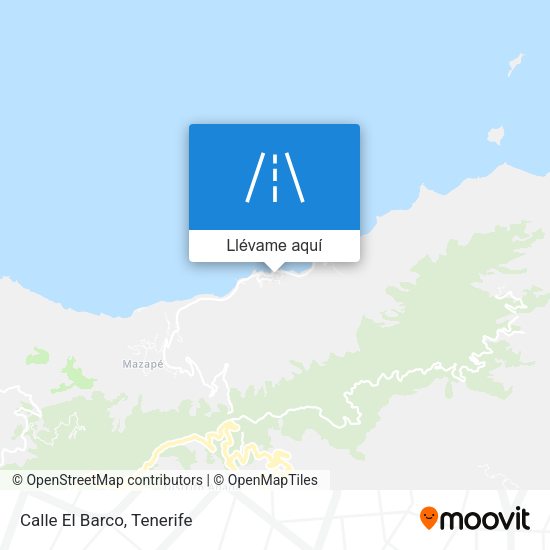 Mapa Calle El Barco