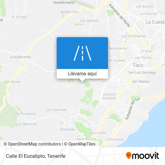 Mapa Calle El Eucalipto