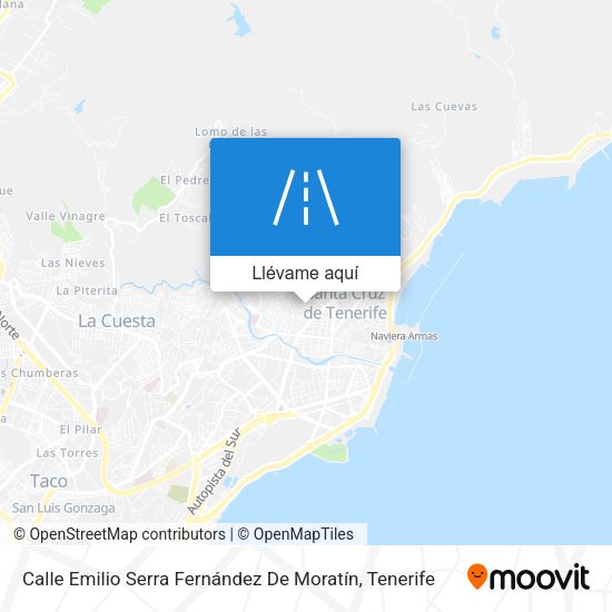 Mapa Calle Emilio Serra Fernández De Moratín