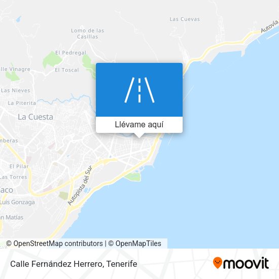 Mapa Calle Fernández Herrero