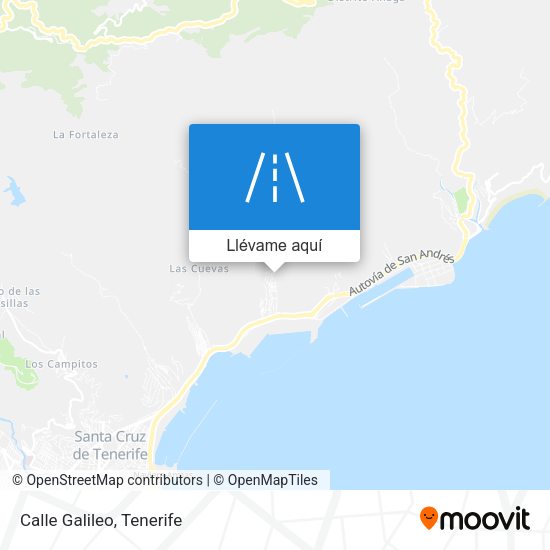 Mapa Calle Galileo