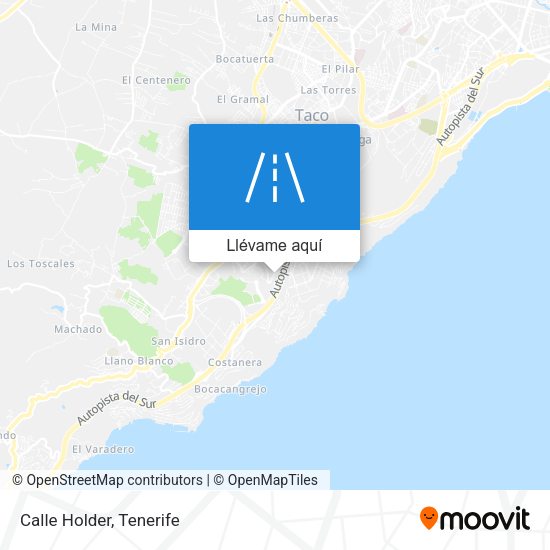 Mapa Calle Holder