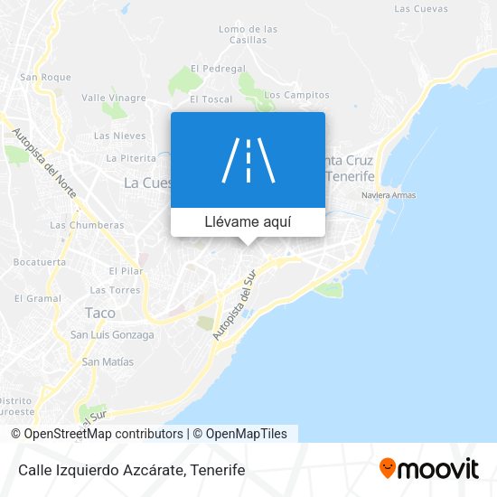 Mapa Calle Izquierdo Azcárate