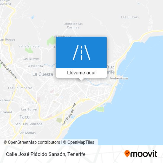 Mapa Calle José Plácido Sansón