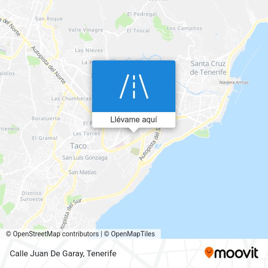 Mapa Calle Juan De Garay