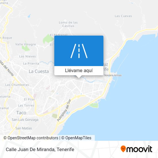 Mapa Calle Juan De Miranda