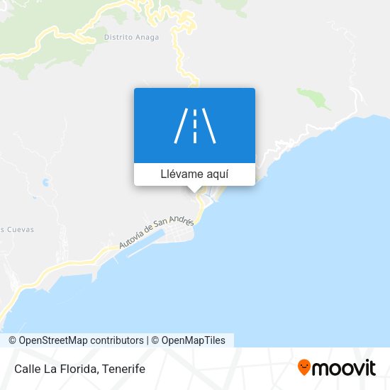 Mapa Calle La Florida