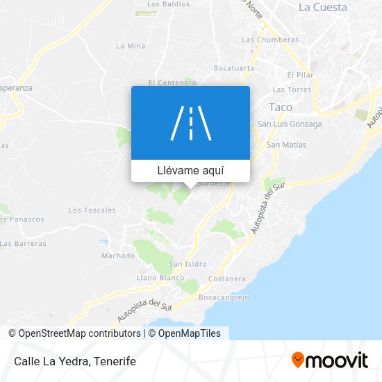 Mapa Calle La Yedra